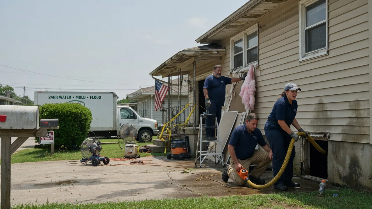 Water Damage Repair in Ivanhoe, CA near me